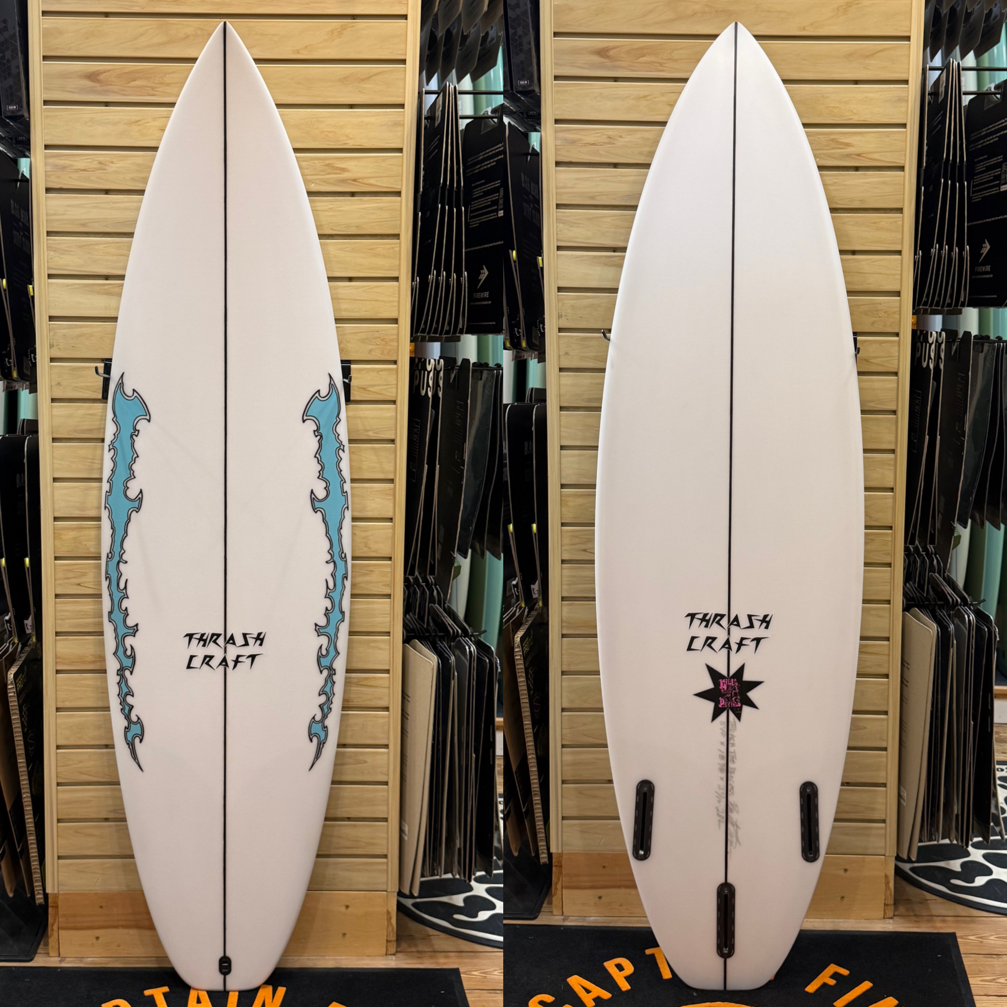 5'10 Kill Devils  surfboard top photo